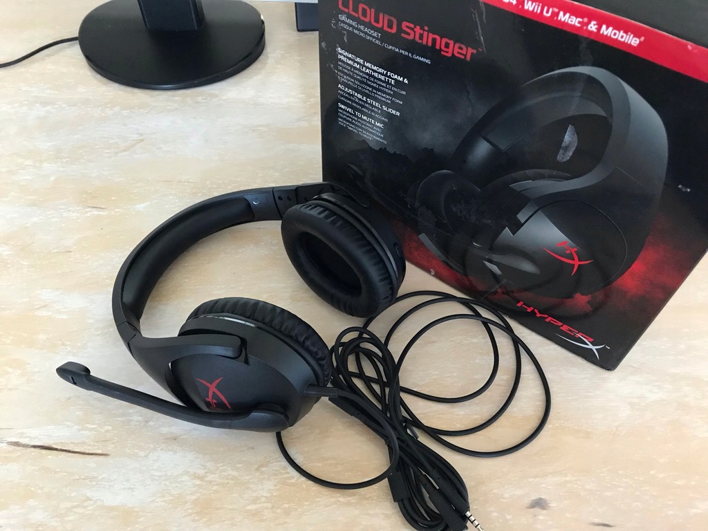 Słuchawki HyperX Cloud Stinger HX-HSCS-BK/EM