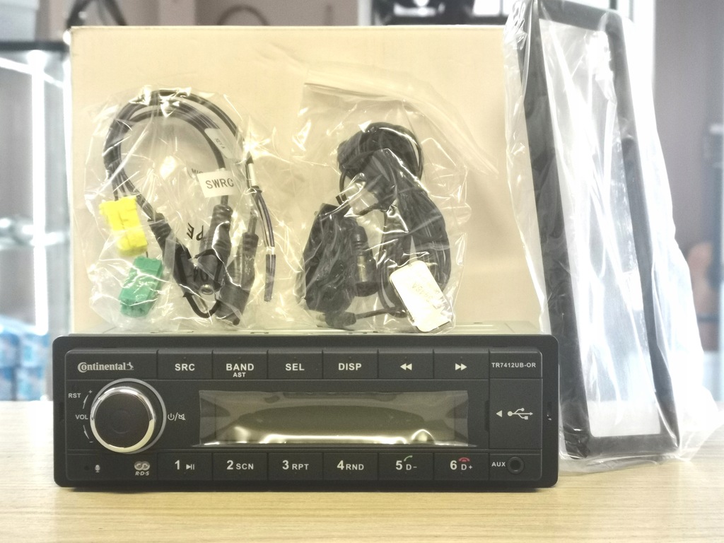 Radio samochodowe Bluetooth Continental Nowe! 13153115884 oficjalne
