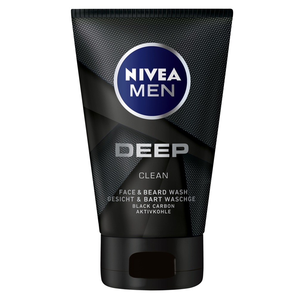 Nivea Men Deep Clean 100 ml żel do mycia twarzyb