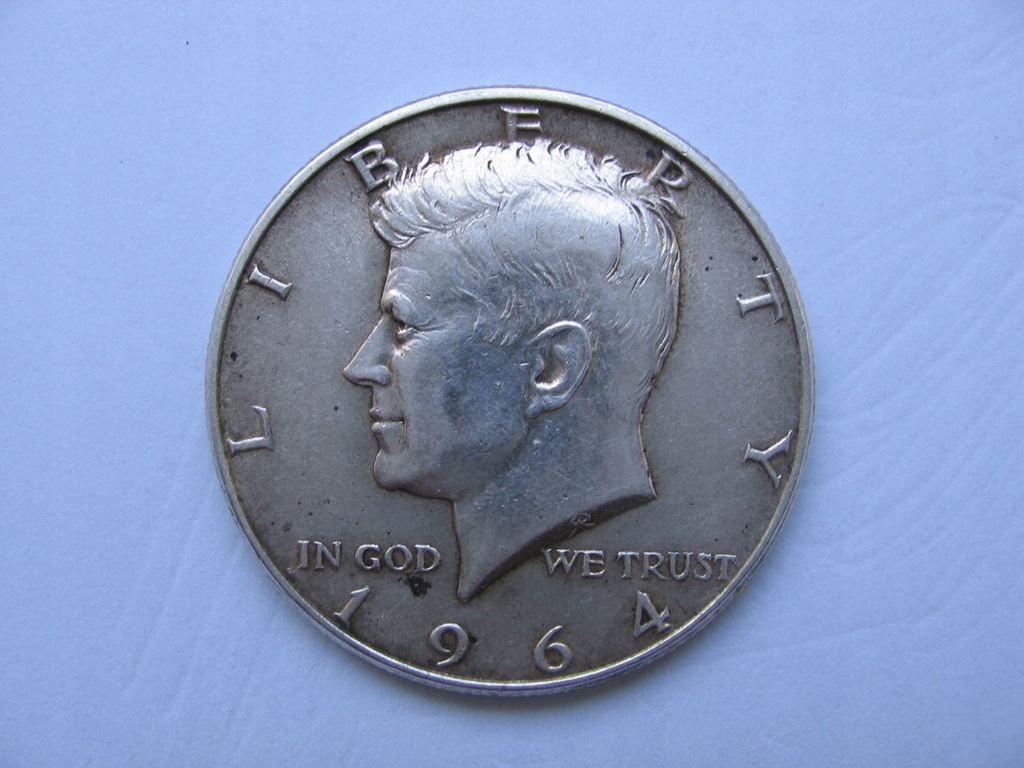 USA 1/2 Dolara Half Dollar 1964 Kennedy
