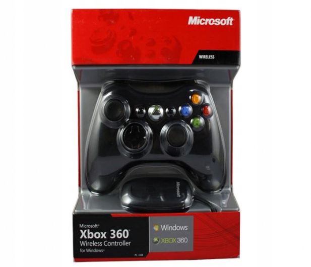 Pad xbox 360 adapter pc Microsoft -Nowy
