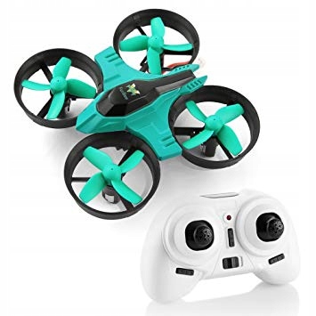 Mini Dron RC FuriBee F36 2.4GHz Quadcopter Cyan