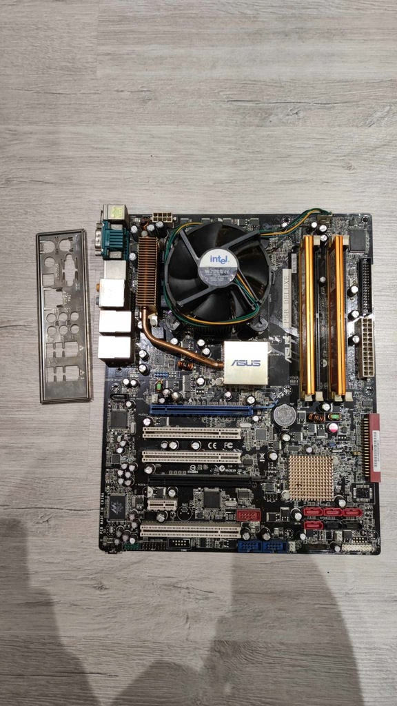 Płyta główna zestaw ASUS P5B Deluxe + Core 2 Duo - 14961822460 ...