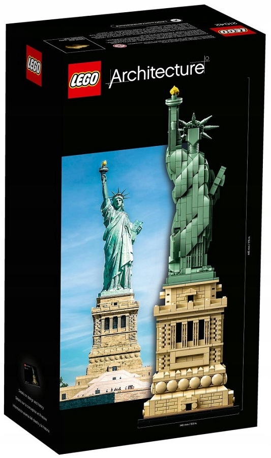 Купить LEGO ARCHITECTURE Нью-Йорк 21042 Статуя Свободы: отзывы, фото и ...