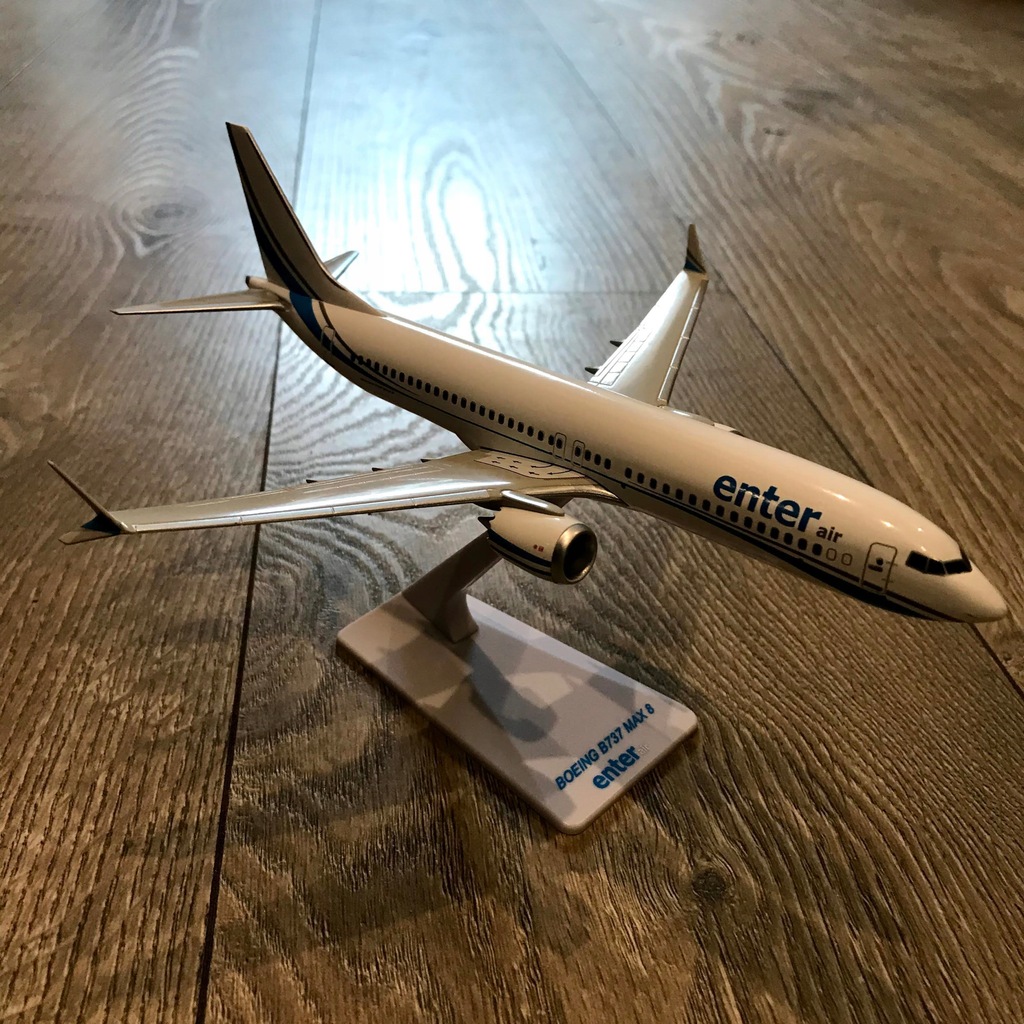 Model samolotu ENTER AIR 1200 NOWY Boeing 737 MAX 8875703912