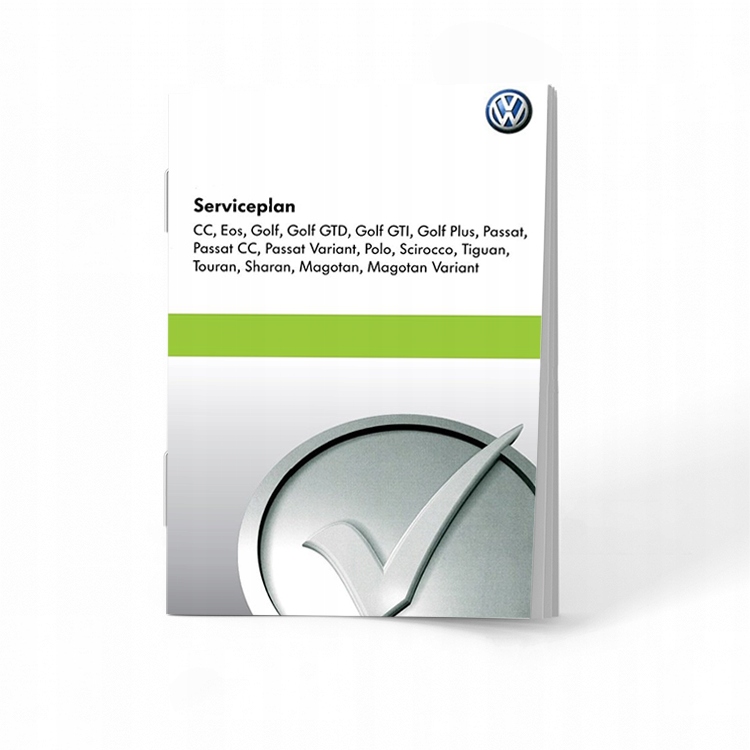 VW Volkswagen Holenderska Książka Serwisowa 17 mod