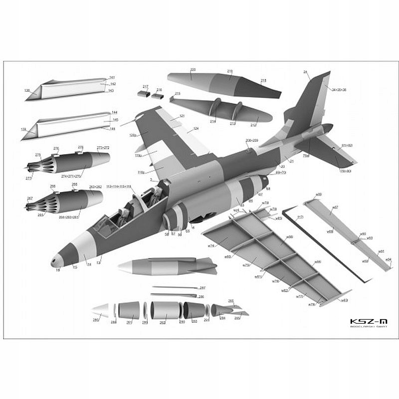 Купить Анграф 157 - Самолет PZL I-22 Iryda SP-PWD 1:33: отзывы, фото, характеристики в интерне-магазине Aredi.ru