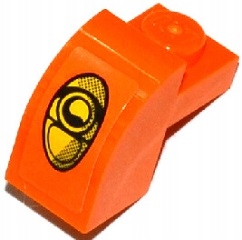 Lego skos 2x1x1 1/3 6091pb010 Set 75912