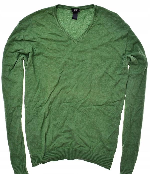 U51-16 H&M... m#k BAWELNIANY SWETER SEREK r.XL