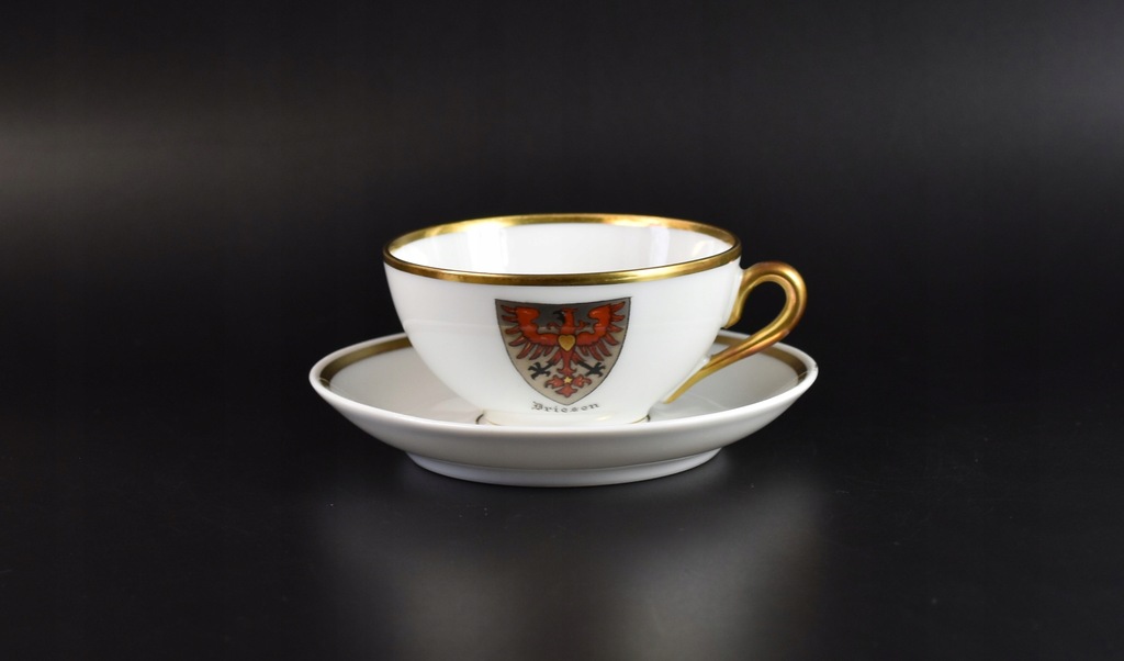 Drezdenko filiżanka mokka stara pamiątka Driesen