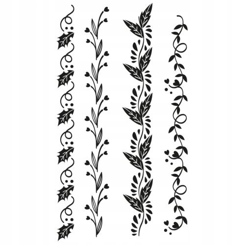 Stemple silikonowe Organic Borders #665976