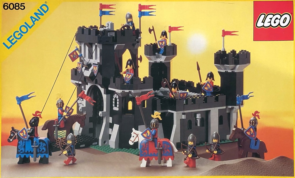 LEGO 6085 Black Monarch's Castle [Black Knights]