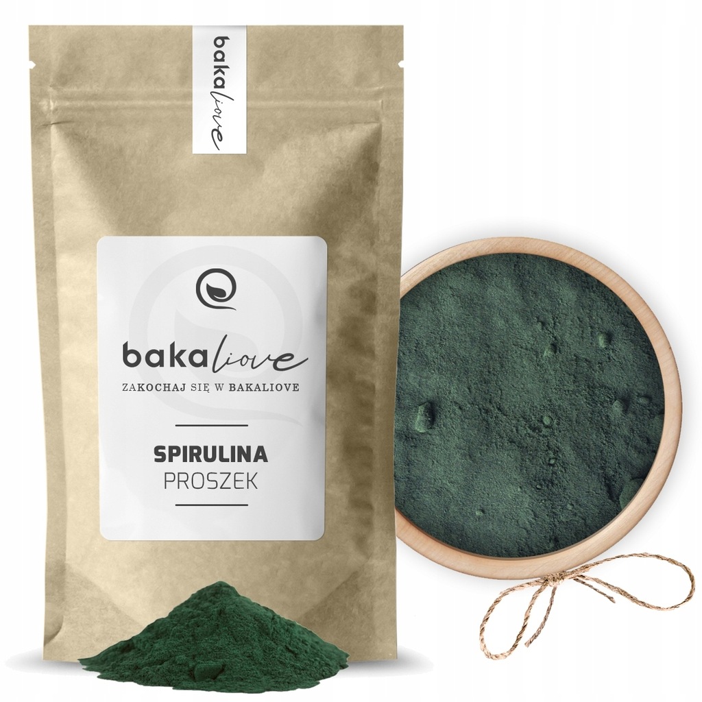 Spirulina proszek algi morskie superfoods 100g