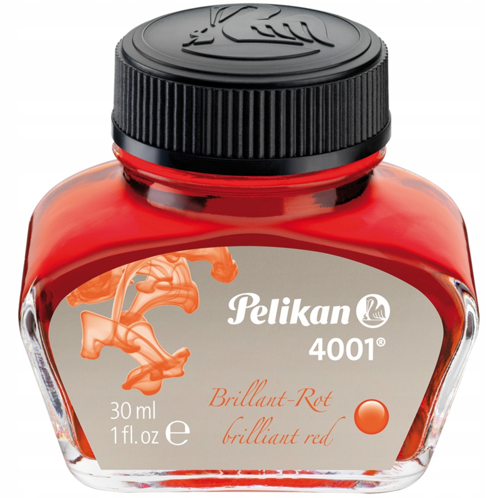 Atrament Pelikan 4001 CZERWONY 30 ml