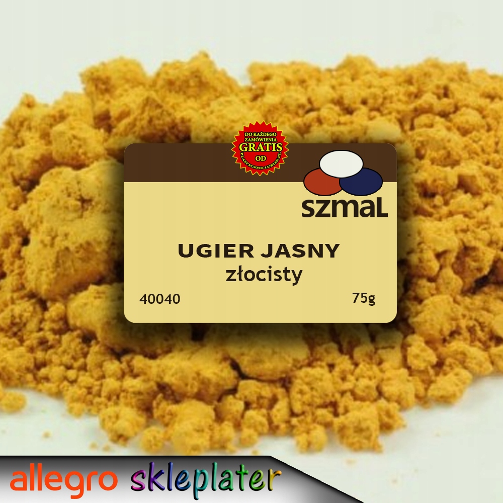 Pigment ugier jasny złocisty 75g 40040 od Later