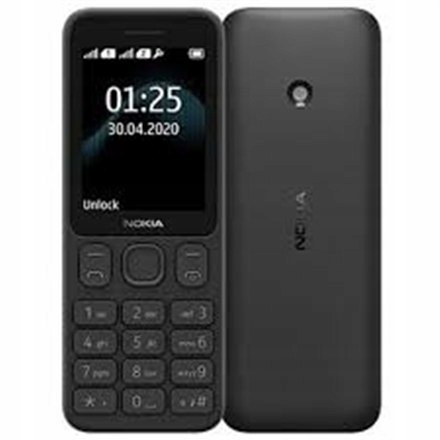 Nokia 125 Black, 2.4 ", TFT, 240 x 320 pixels