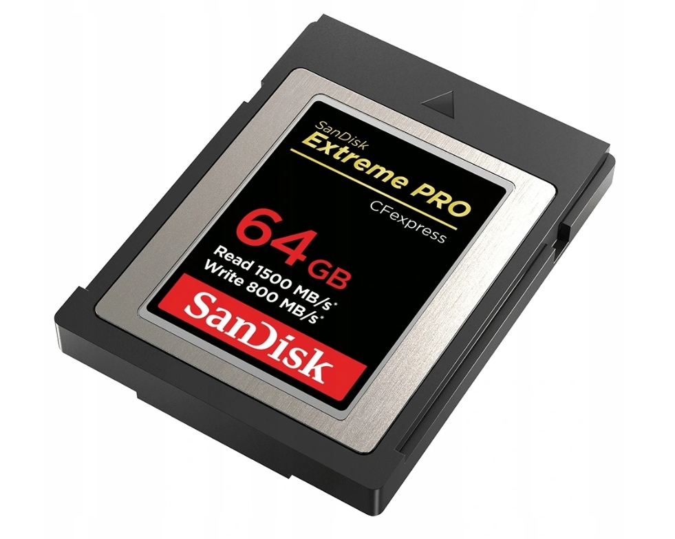 Купить Карта памяти SanDisk Extreme PRO 64 ГБ CFexpress: отзывы, фото, характеристики в интерне-магазине Aredi.ru