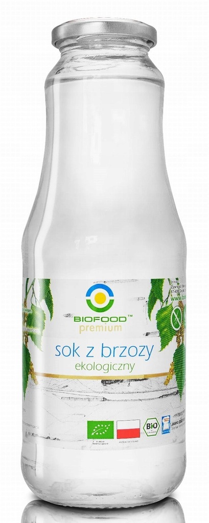 BIO FOOD Ekologiczny sok z brzozy BIO 1000 ml