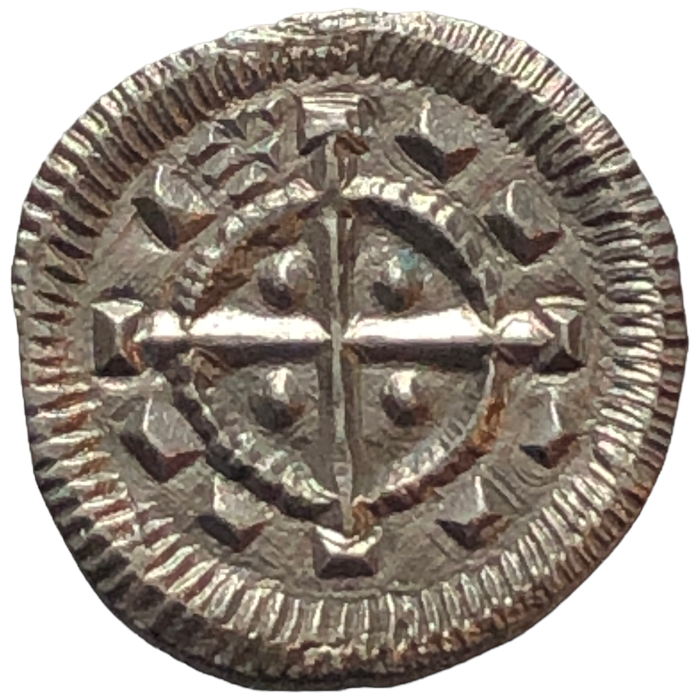 31136. Węgry, Bela II Ślepy (1131–1141), denar, Ag
