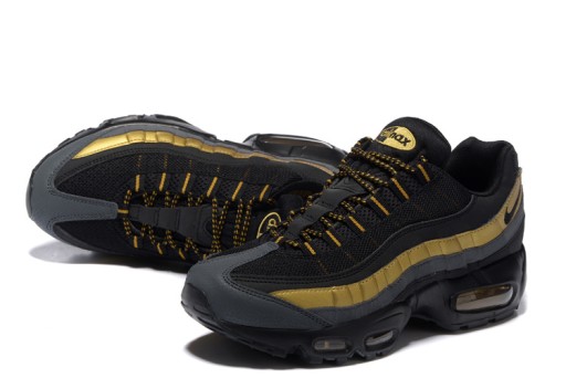 nike air max 95 premium black and gold