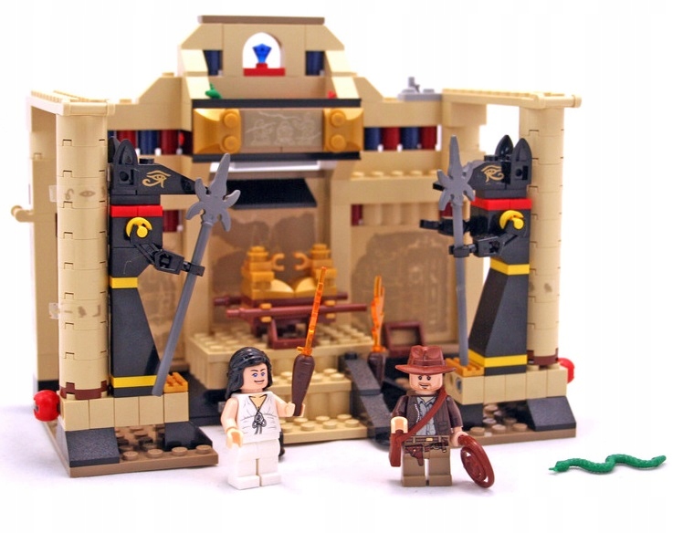 ZESTAW LEGO INDIANA JONES 7621 LOST TOMB