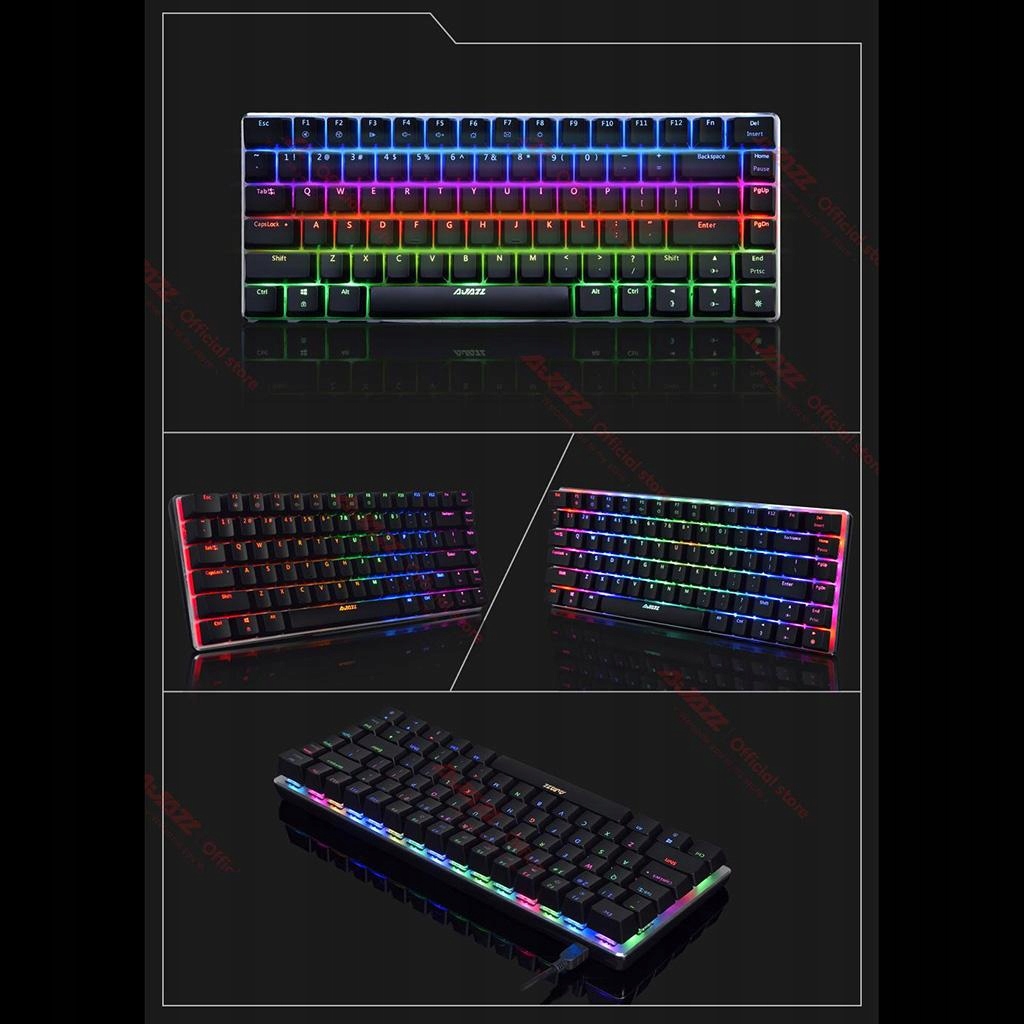 Купить Механическая клавиатура Клавиатура GEEK черная: отзывы, фото и ...