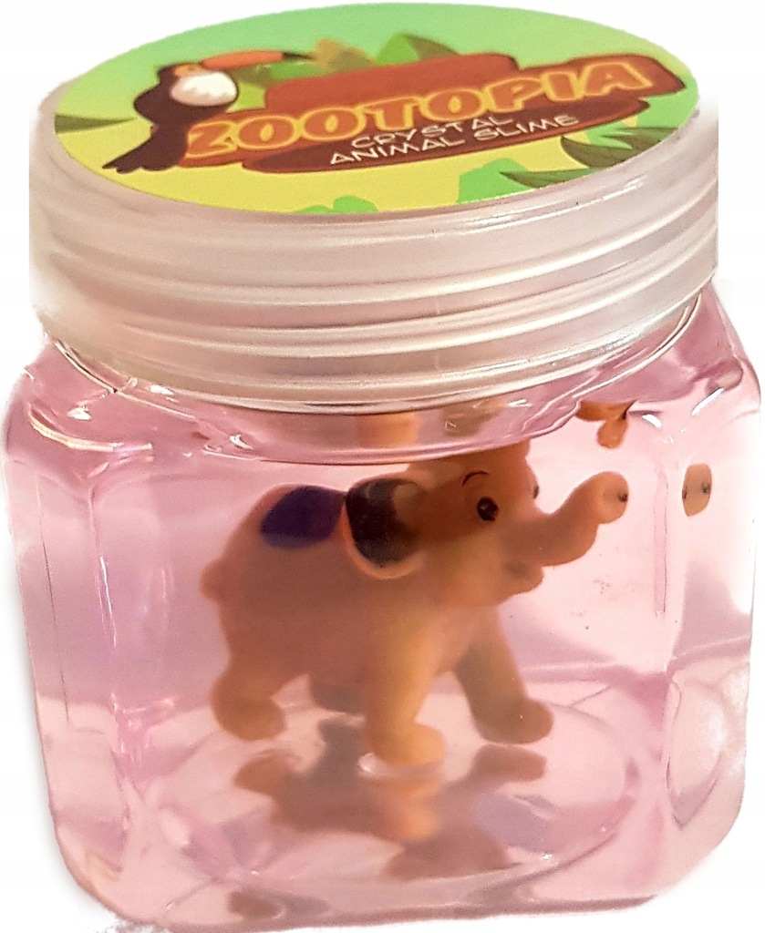 MASA ŻELOWA + FIGURKA ZOOTAOPIA GLUT GLUTY SLIME