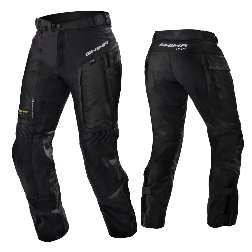 Купить SHIMA HERO PANTS ЧЕРНЫЕ мотоциклетные штаны БЕСПЛАТНО: отзывы ...