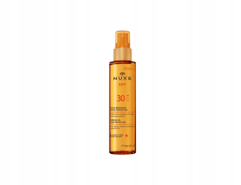 NUXE Sun Tanning Oil SPF30 Preparat do opalania