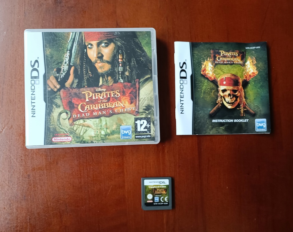 PIRATES OF THE CARIBBEAN DEAD DS NINTENDO GRA ANG