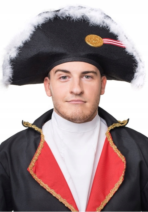 Kapelusz Muszkietera Napoleon Napoleona Bikorn