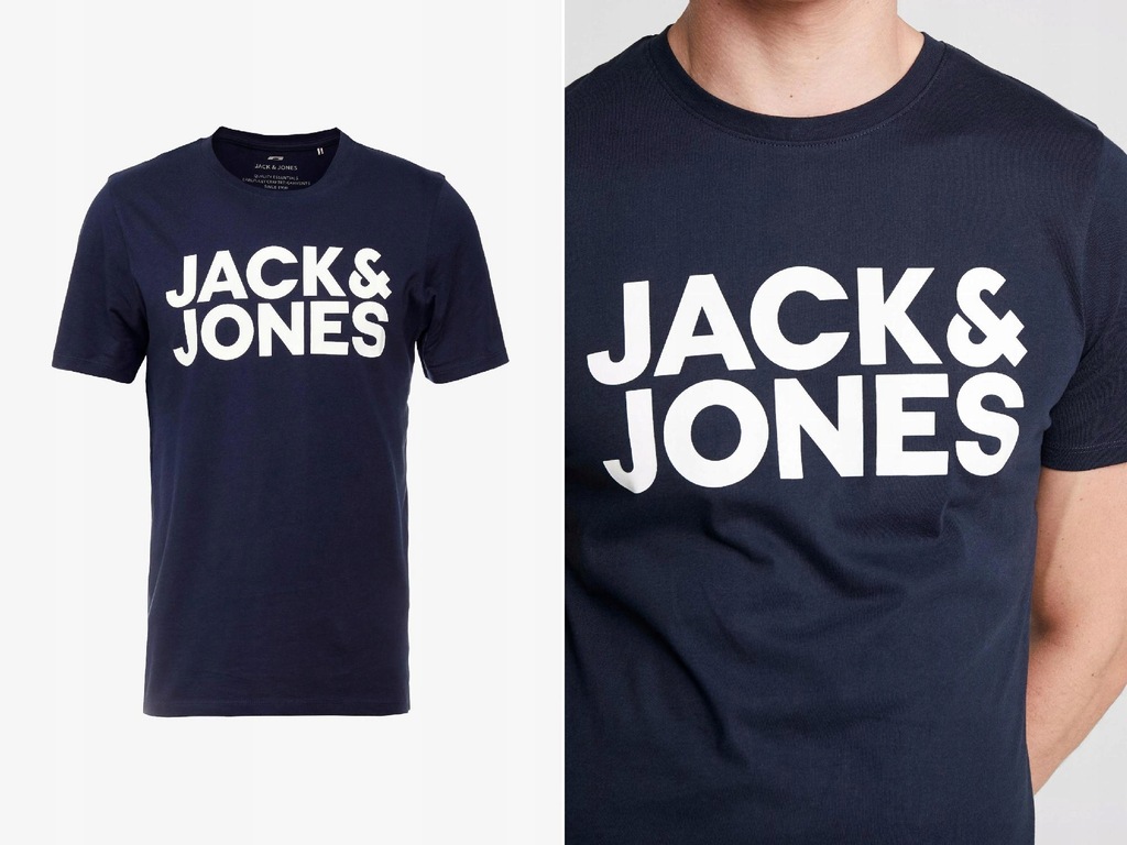 K021B31 Jack & Jones KOSZULKA T-SHIRT LOGO M