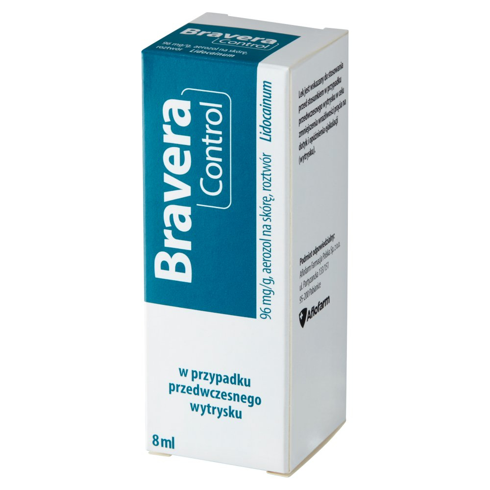 BRAVERA CONTROL aerozol 96mg/ml 8 ml