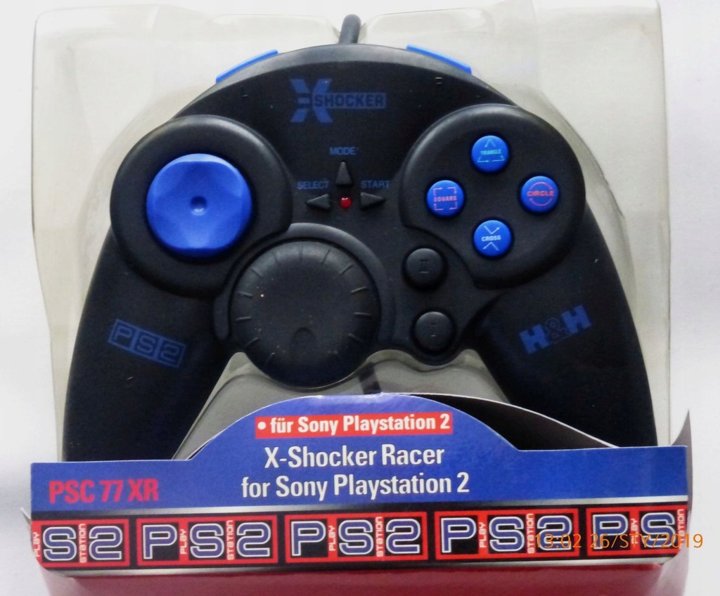 shocker racer pad do playstation 2 PSC 77 XR