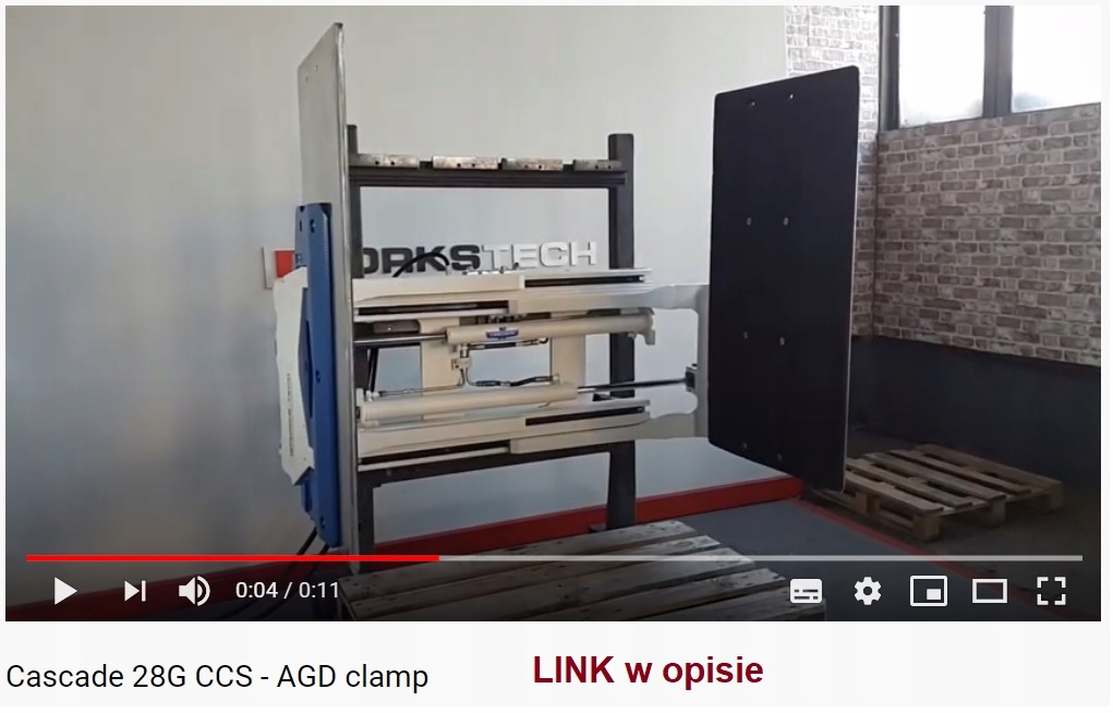 CASCADE chwytak ścisk do kartonów AGDRTV pralek