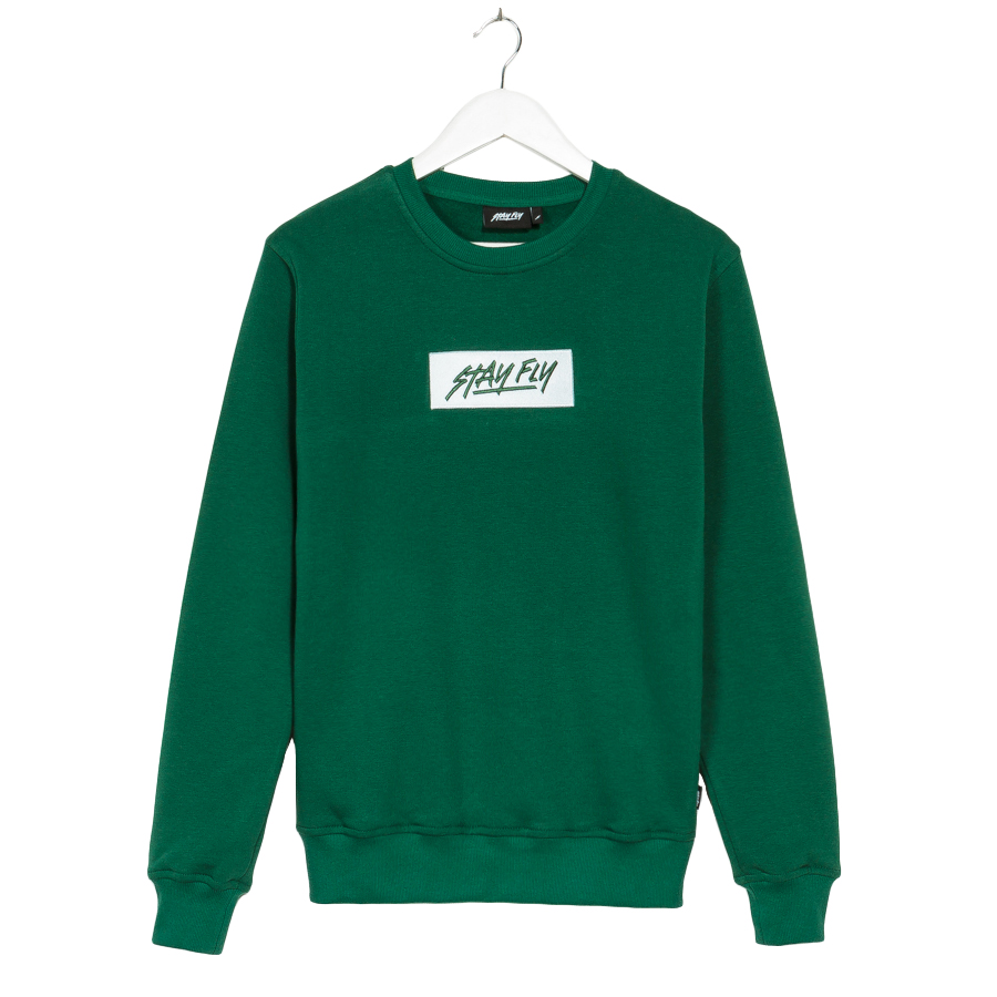 Stay Fly - Box Logo Bluza Klasyczna S