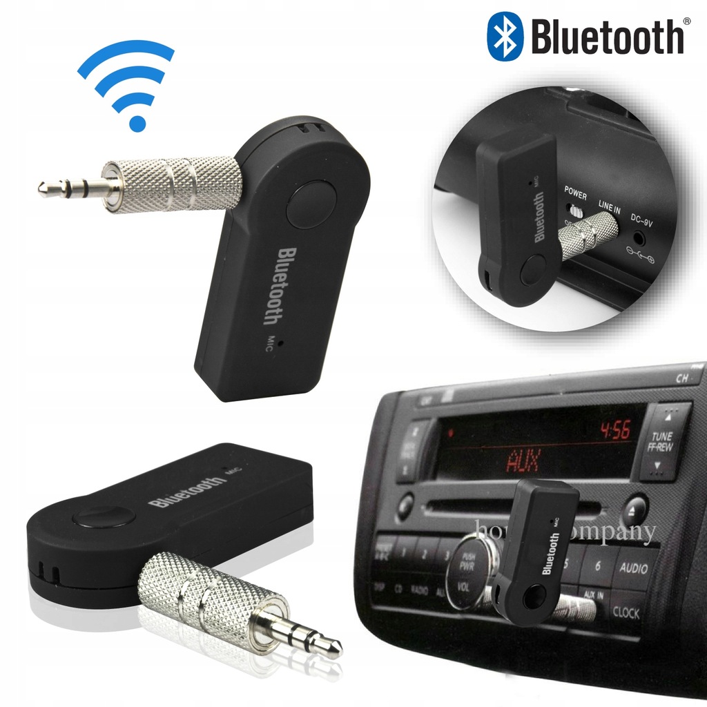 Купить ЗВУКОВОЙ ПРИЕМНИК BLUETOOTH АДАПТЕР AUX MINI-JACK: отзывы, фото, характеристики в интерне-магазине Aredi.ru