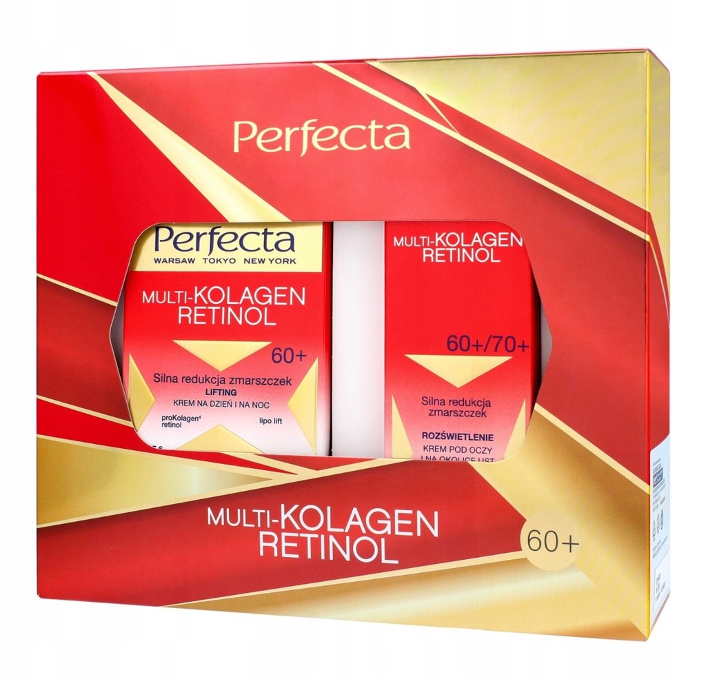 PERFECTA ZESTAW PREZENTOWY DLA KOBIET 60+ Multikolagen Retinol