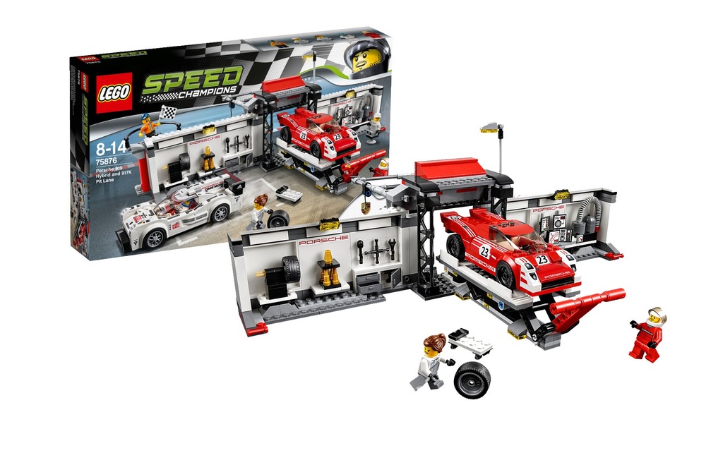LEGO SPEED CHAMPIONS Hybrid i 917K Pit Stop 75876