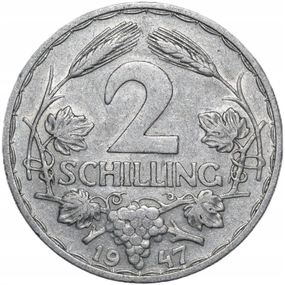 Austria 2 schilling 1947