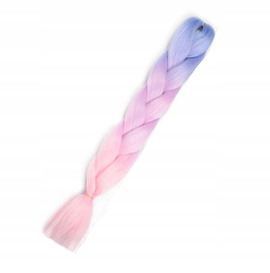 Pasma syntetyczne Włosy kolorowe warkocze OMBRE