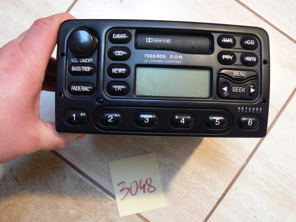 RADIO FORD RDS 7000 MONDEO FOCUS FIESTA TRANZIT