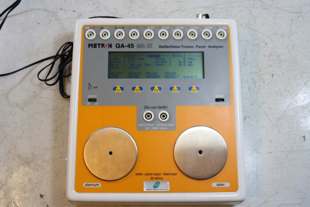 TESTER DEFIBRYLATORA METRON QA45 Mk III FLUKE 7548230343 oficjalne