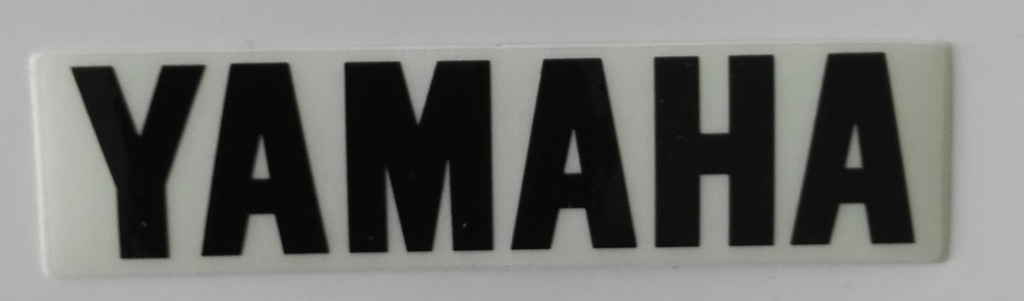 Naklejka napis Yamaha 6,5 cm