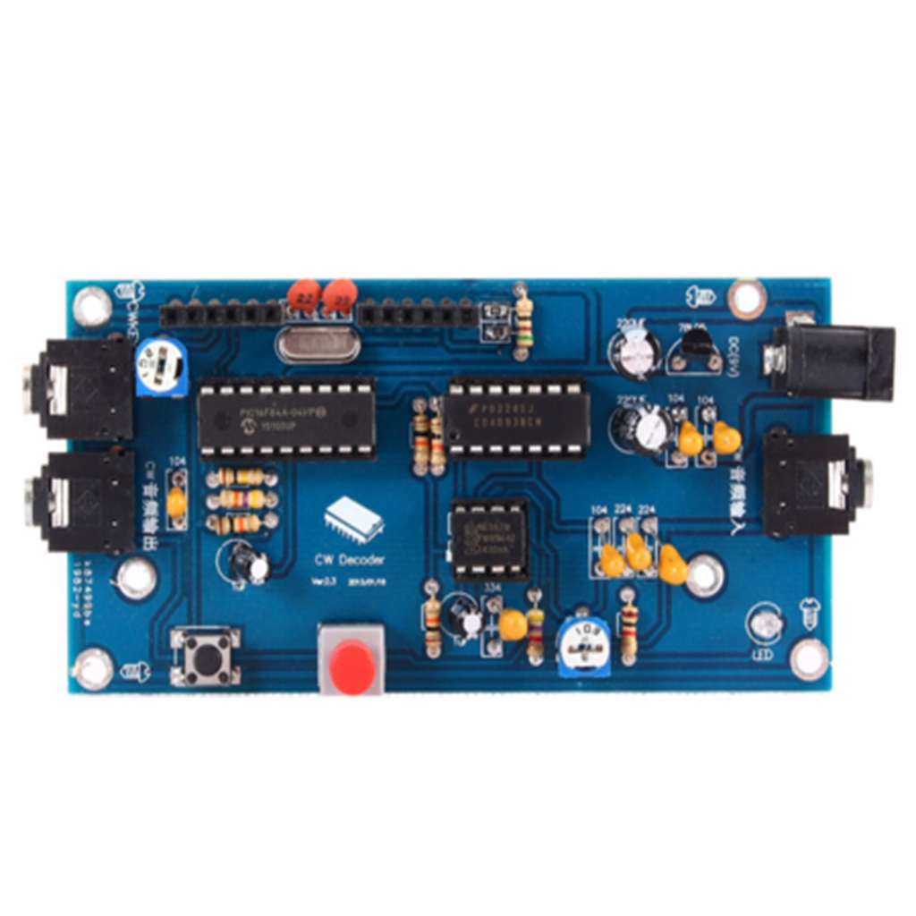 Dekoder cw morse code reader zielony niebieski 11215615126