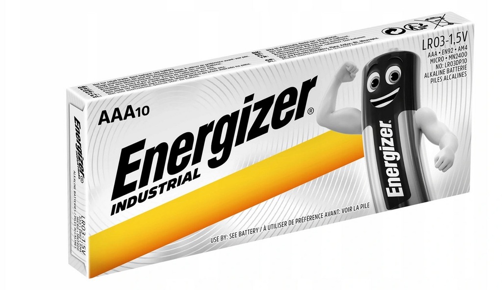 10 X LR3 BATERIA ALKALICZNA ENERGIZER AAA BATERIE