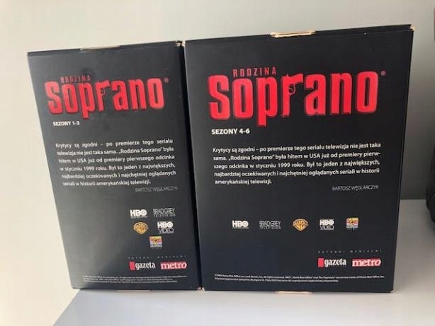 Rodzina Soprano SERIAL sezon 1-3 i 4-6