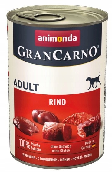 Animonda GranCarno Adult Wołowina 400g