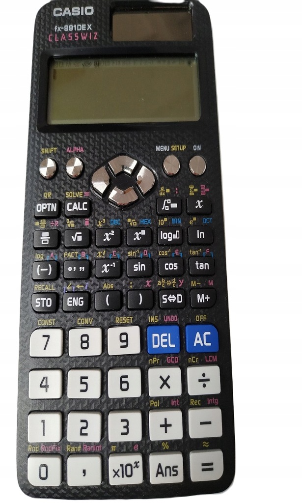 KALKULATOR NAUKOWY CASIO FX991DE X NIEMIECKI 12493678173 oficjalne archiwum Allegro