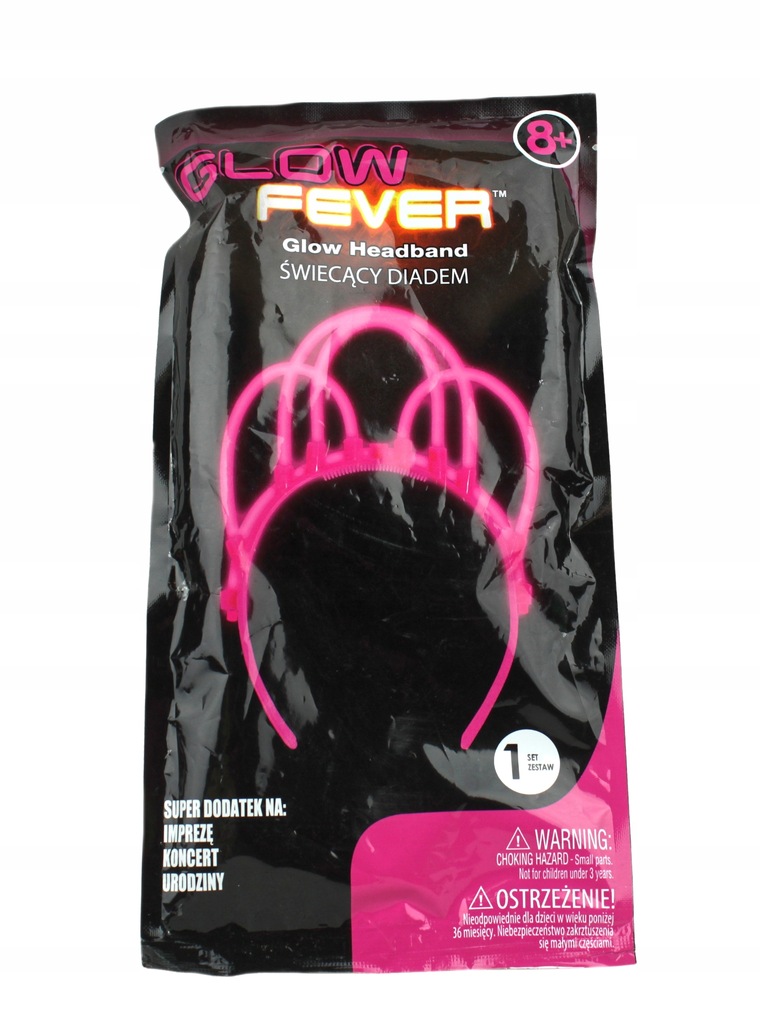 Glow Fever - Glow Headband - Świecący Diadem